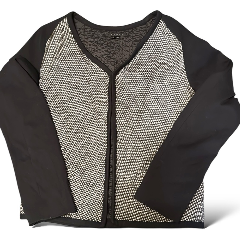 THEORY Stylized Cardigan  Size 12 - Picture 7 of 13